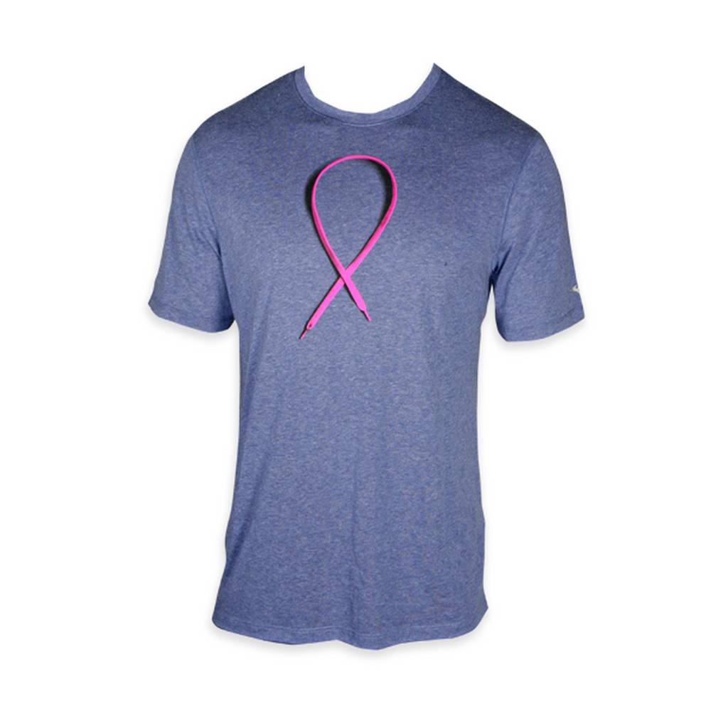 Camisetas Mizuno Running BCRF Inspire Para Hombre Azules 1036294-TF